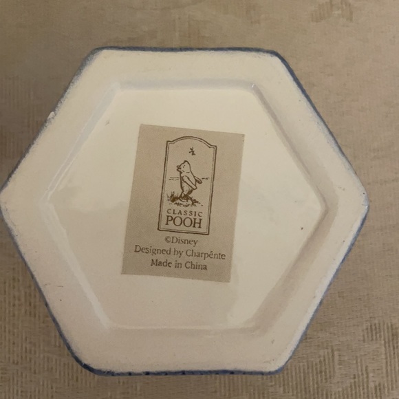 Christopher Robin Classic Pooh Disney designed by Charpente porcelain trinket - Picture 8 of 10